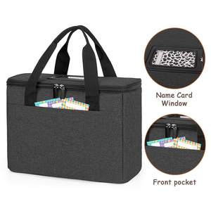 Porte-boisson réutilisable de 3 tasses pour la livraison avec les diviseurs réglables de sangle - Product Image 4