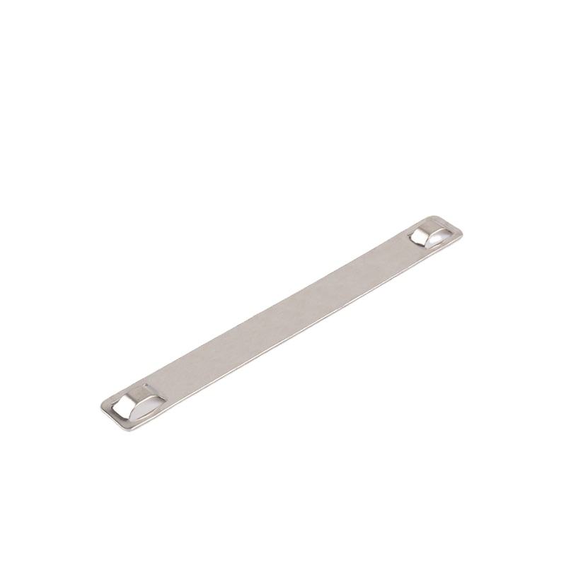 Panduit Marker Plate, 304 Stainless Steel, 3/4 In H X 3 1/2 In W, Silver, Rectangle, 100 PK Mmp350 C - Foto 7