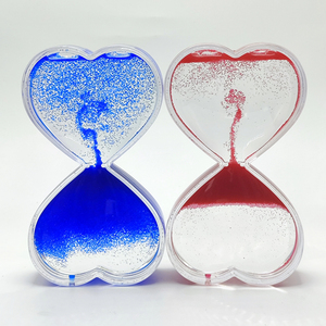 Vente en gros OEM, minuteur à huile liquide personnalisé, jouet de bureau anti-stress, mini <span class=keywords><strong>sablier</strong></span>, <span class=keywords><strong>spirale</strong></span> sensorielle, gouttes, décoration, mouvement liquide, bulles - Product Image 1
