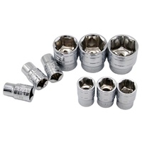 Kit d'outils de douilles miroir multi-tailles 10 mm, adaptateur universel profond pour clé à douille, support OEM