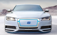 Couvercle de capot moteur en fibre de carbone véritable style CMST pour Audi A7 C7 2011-2016, couvercle de capot en fibre de carbone, pièces automobiles