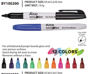 BEIFA Dry Erase Marker Geruchs arme feine Whiteboard-Marker