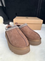Nouvelles Sandales Taz Femme de Marque Designer 2026 – Tendance Hiver, Style Marche en Extérieur, Bottes de Neige Mignonnes à Plateforme en Fourrure