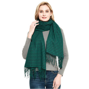 Bufanda de diseño de tantán acrílico tejido unisex para mujer chal y bufanda tradicional - Product Image 1