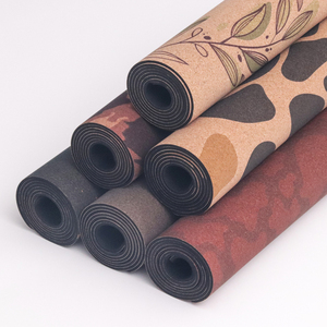 <span class=keywords><strong>Esterilla</strong></span> <span class=keywords><strong>de</strong></span> Yoga Plegable <span class=keywords><strong>de</strong></span> <span class=keywords><strong>Corcho</strong></span> y Caucho OEM para Diseñar a Medida - Product Image 6