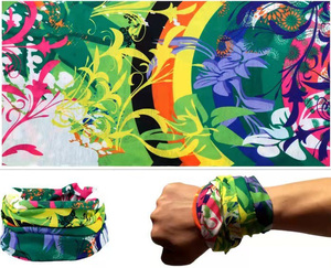 Wholesale Custom Design Printed logo Seamless Tube Tubular Bandana Scarf <b>Face</b> Cover Neck Gaiter for Sports - Product Image 6