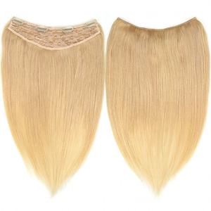 Extensions de cheveux brésiliennes à clips 100% vierges Remy de qualité supérieure, double trame, lisses, sans couture, une seule pièce - Product Image 1