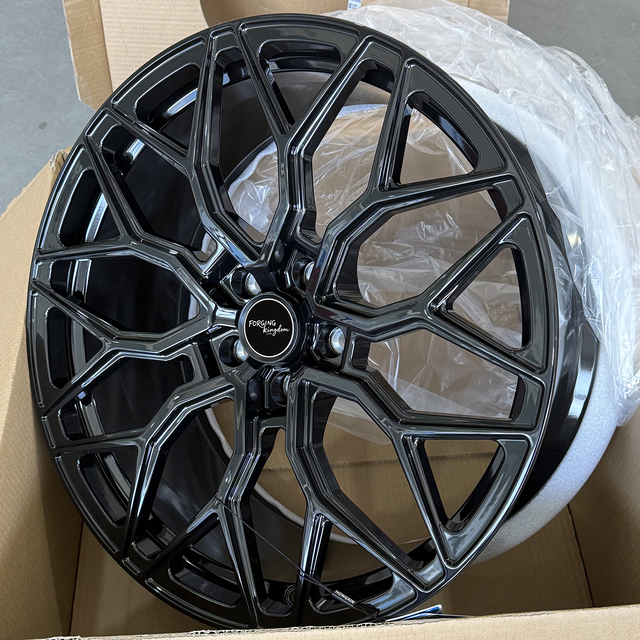 New Custom Forged Wheel Hub High Performance 17-24 Inch Matte Black Multi Spoke Car Wheels Made Aluminium Alloy 40mm 25mm