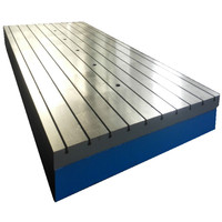En stock Plateforme de mesure en fonte à rainures en T et plaque plane pour assemblage et montage