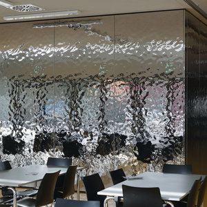 Biombos Divisores de Acero Inoxidable 304 Cortados con Láser, Diseño Moderno y Personalizado, Disponibles con Curvado y Soldadura BA, Certificación ISO 9001 - Product Image 1