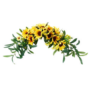 <span class=keywords><strong>Prezzo</strong></span> di fabbrica personalizzato fiore artificiale di <span class=keywords><strong>girasole</strong></span> per la decorazione di nozze a casa - Product Image 1