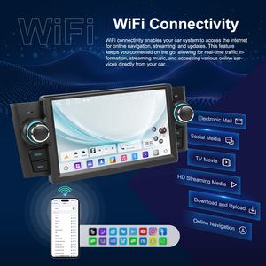 Podofo 7 ''pour <span class=keywords><strong>Fiat</strong></span> <span class=keywords><strong>Punto</strong></span> 2005-2009/Linea 2007-2011 Android Autoradio Stéréo <span class=keywords><strong>2</strong></span> + 64GB IPS Écran CarPlay/Android Auto GPS WiFi FM - Product Image 5