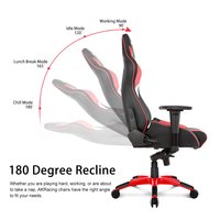 Échantillon Gratuit - Chaise de Gamer Exécutive en Cuir de Haute Qualité, Extensible, Pliable, avec Cadre Métallique, Fonction Massage et Conception Ergonomique pour PC