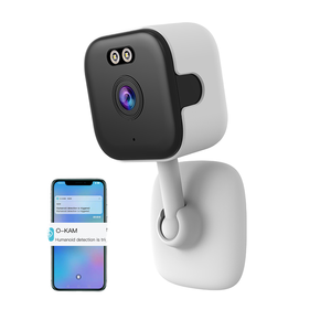 كاميرا Rscamtom صغيرة ذكية بدقة 5 ميجابكسل عالية الوضوح، تطبيق O-KAM Pro، كشف الحركة، رؤية ليلية، إنذار لأمان المنزل، تخزين سحابي وبطاقة SD، ضمان لمدة عام - Product Image 1