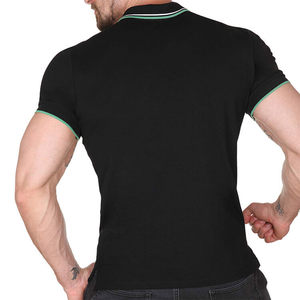 Ropa Deportiva Personalizada para Hombre, de Secado Rápido, Protección UPF, Ligera, de Manga Corta, para Resort, Golf, Tenis - Product Image 3