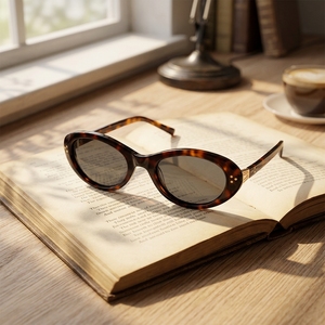Ventes Flash : Lunettes de soleil polarisées ovales étroites <span class=keywords><strong>en</strong></span> acétate style années 90, monture fine tendance pour la mode urbaine – Gafas De <span class=keywords><strong>Sol</strong></span> - Product Image 1