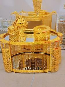 Juego de mesa de centro etíope Rekebot con soporte Jebena, diseño inspirado en el <span class=keywords><strong>Palacio</strong></span> dorado, decoración elegante para el hogar y el <span class=keywords><strong>café</strong></span> - Product Image 3