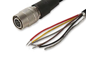 Câble d'alimentation pour caméra industrielle Basler 10A-7P-6S, 6 conducteurs blindés, connecteur 10A - Product Image 2