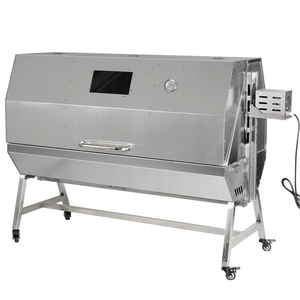 BBQ Elettrico Commerciale a <span class=keywords><strong>Carbone</strong></span>, Griglia <span class=keywords><strong>Barbecue</strong></span> da Esterno in Acciaio Inox a <span class=keywords><strong>Carbone</strong></span> con Coperchio - Product Image 2