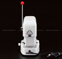 Machine de perçage automatique de lentilles, perceuse à gabarit pour lunettes, équipement de fraisage à trois trous pour magasin d'optique et laboratoire d'optique