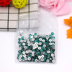 Strass ronds à dos plat avec trous, lot de 6 grilles, pour vêtements DIY, accessoires de robe de mariée, pierres en verre cristal - Product Image 2