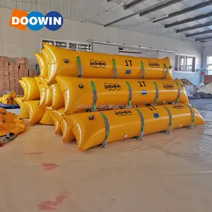 Marine Salvage and Rescue underwater Cylindrical and Elongated boat lift bags