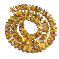 Perles en coquillage naturel d'eau douce en forme d'arachide, 3x6 4x8mm, perles en coquillage en vrac pour colliers, vêtements, accessoires de bricolage faits à la main