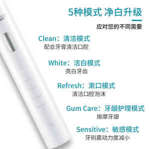 Brosse à dents électrique sonique intelligente Dr. Teeth PRO-X pour adultes et étudiants, autonomie ultra-longue, étanche - Product Image 5