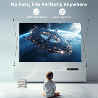 Projecteurs d'extérieur Smart Tv Android Wifi Full Hd 4K pour cinéma maison projecteur de jeux vidéo projecteur rétro réglable