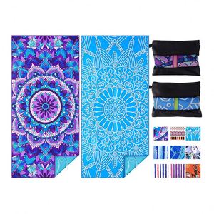 Wholesale Light Weight Quick Drying <b>Microfiber</b> Portable Travel Outdoor Camping Gym <b>Towel</b> With Bag - Product Image 1