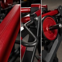 Machine de musculation commerciale inclinée pour la musculation des pectoraux, presse à poitrine en acier robuste avec poignées