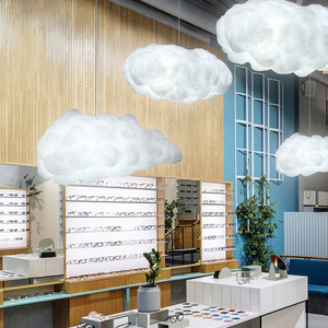 Fábrica al por mayor decoración personalizada creativa habitación de los niños dormitorio centro comercial Color nube araña - Product Image 6