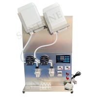 Machine de remplissage semi-automatique de bureau à double tête pour vernis à ongles et gel UV, petit volume