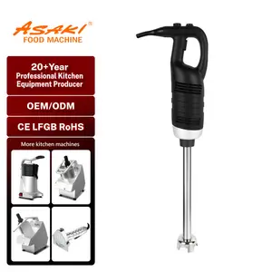 ASAKI new factory price big powerful Electric commercial immersion blender hand stick blender mixer cuisine immersion blender