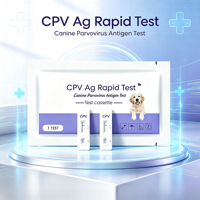 Cassette de test rapide d'antigène CPV pour le parvovirus canin – Kits de diagnostic vétérinaire rapide pour chiens
