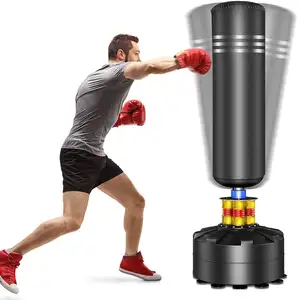 Gym Vertical Boxing Punching Bags Tall ABJ-SD CN;SHN Sands 2023 Fitness Home Eco-friendly Custom Packing Boxing Exercise 6FT