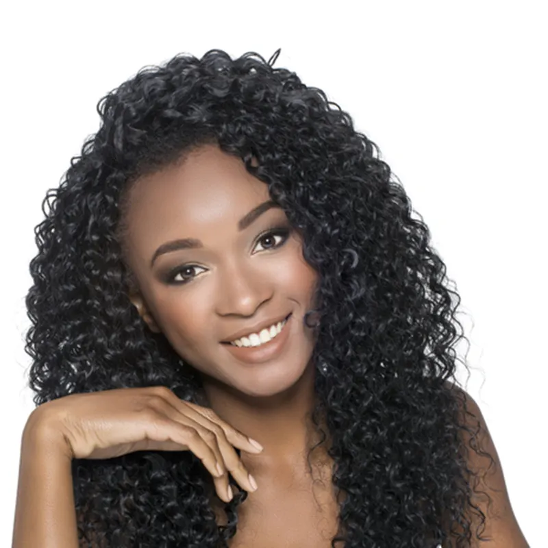 2022 amazon hot selling products real human hair 13*4 lace front KINKY CURLY wigs for black white women fashion