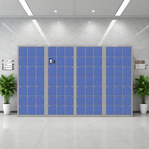 Tủ Khóa hành lý lưu trữ điện tử thông minh với mã QR/nhận dạng khuôn mặt, tủ ký gửi tự động cho siêu thị/trung tâm mua sắm/văn phòng - Product Image 3