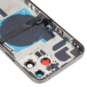 <span class=keywords><strong>Cover</strong></span> Posteriore Batteria per <span class=keywords><strong>iPhone</strong></span> 13 Pro Max con Tasti Laterali, Porta Scheda SIM, Cavo Flex Power + Volume e Modulo di Ricarica Wireless - Product Image 5