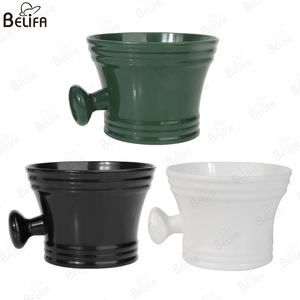Nouveau multicolore avec poignée Durable professionnel salon <span class=keywords><strong>de</strong></span> coiffure <span class=keywords><strong>barbe</strong></span> rasage tasse outil en plastique en gros rasage tasses - Product Image 6