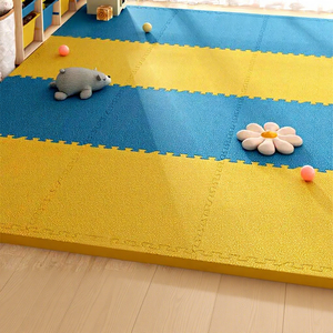 Alfombrilla de espuma con patrón de lichi de 14mm de grosor al por mayor, alfombrilla de suelo de espuma para guardería, centros de educación temprana, cuadrados de empalme fabricados para gatear - Product Image 1