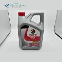 Huile moteur entièrement synthétique Castrol GTX 5W40 4L C3, adaptée aux voitures essence, diesel et hybrides