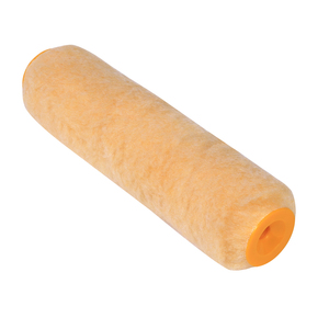 9in Yellow Polyester Industrial/DIY Grade Customizable Roller <b>Brush</b> with OEM Support 15mm Nap Thickness for Wall Painting - Product Image 3