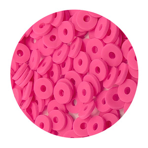 Perles en argile polymère 6 mm <span class=keywords><strong>FIMO</strong></span> pour best-sellers, accessoires de bijoux DIY, tranches lâches, modèle Yiwu DH586, vente directe usine - Product Image 4
