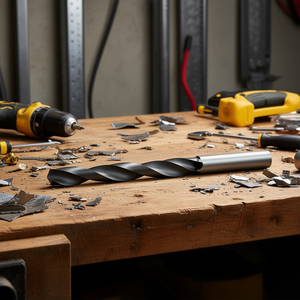 Broca Helicoidal Cilíndrica Fervi para Perforación de Metal, Madera y Plástico - Product Image 3