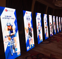 Transtech LED PosterV3 P2.5 Pixel Pitch Full Color Indoor Mobile Mounting IP54 LED Digital Signage Display