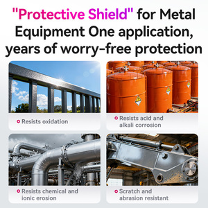 Vernice Anticorrosiva Industriale Fluorocarbonica Resistente alle Intemperie e di Media Resistenza, Rivestimento Liquido per Attrezzature Mobili ad Alta Velocità - Product Image 5