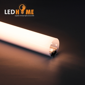 <span class=keywords><strong>Profilé</strong></span> en aluminium <span class=keywords><strong>LED</strong></span> rond suspendu à faisceau lumineux à 360 degrés - Product Image 4