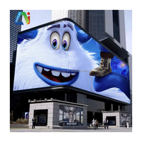 Pantalla LED de Exterior con Diseño Innovador a Prueba de Agua para Publicidad, Valla Publicitaria con Formato 3D y Reproducción Virtual