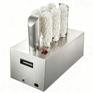 Pulidora Eléctrica Comercial de Copas de <span class=keywords><strong>Vino</strong></span>, 5 Cepillos, 330 Copas por Hora, para Bares, Restaurantes y Hoteles - Product Image 3